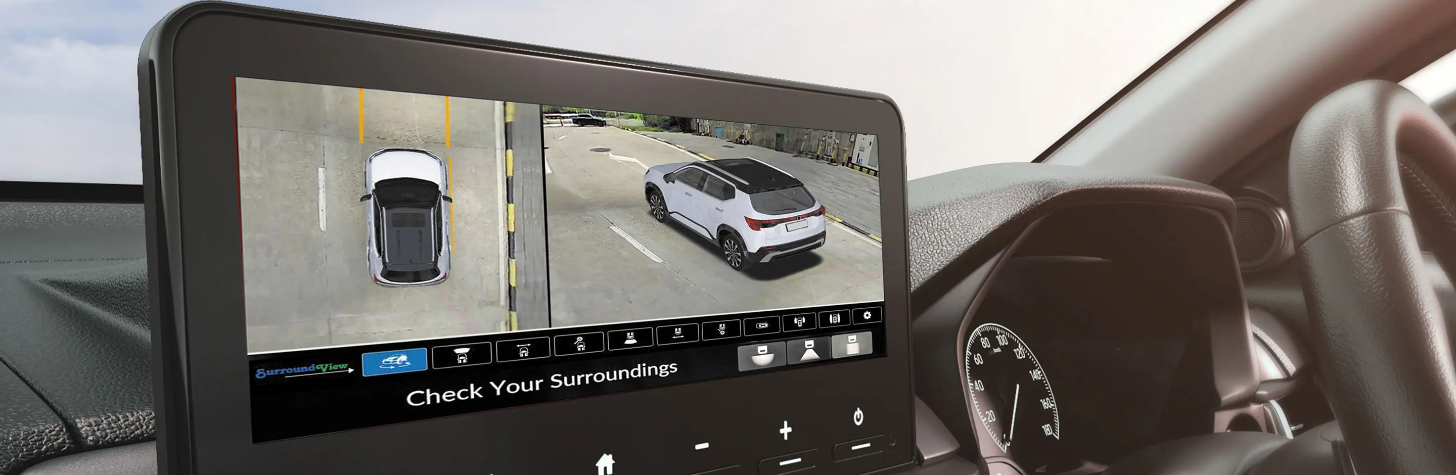 360° Surround Vision Camera (Optional Accessory)