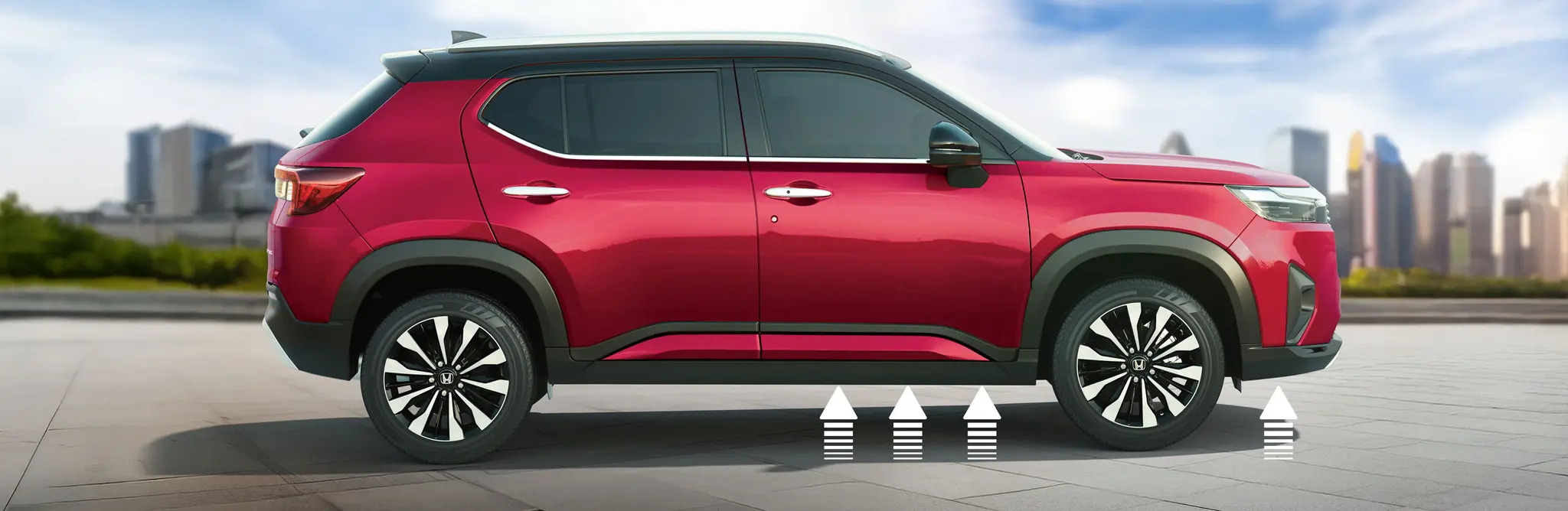 Ultra-high Ground Clearance 220mm*