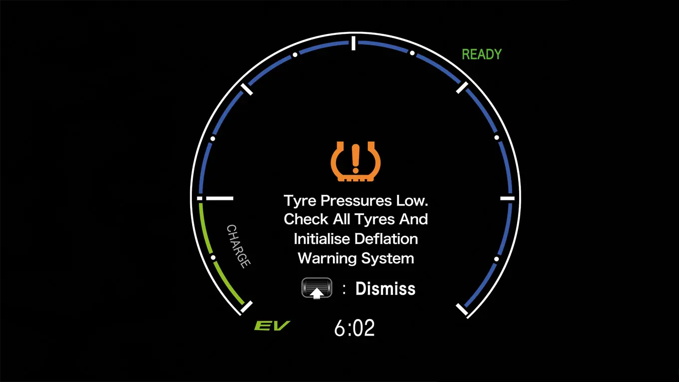 Typre Pressure Monitoring System (Deflation Warning System)