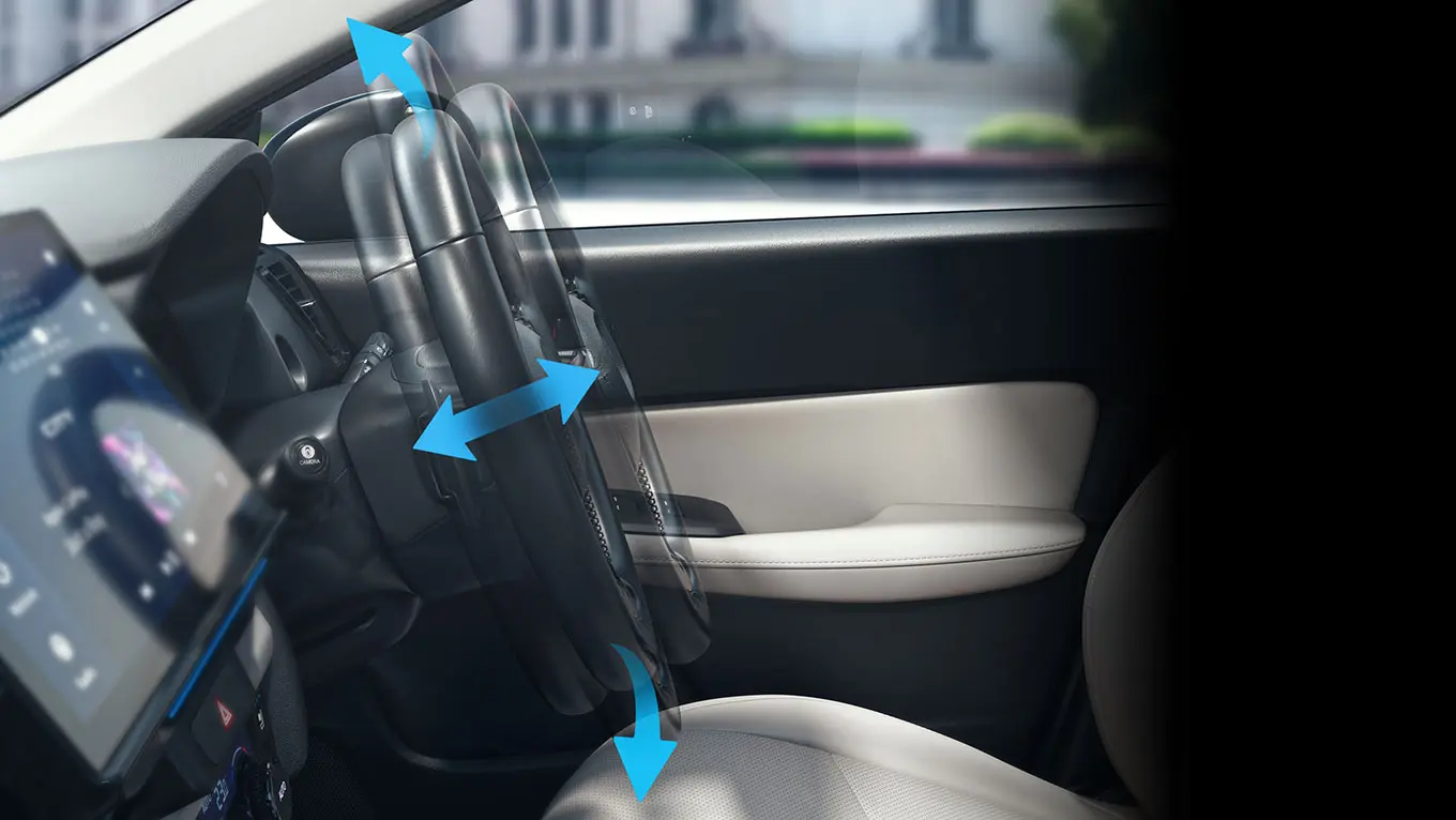 Telescopic and Tilt Steering Adjustment