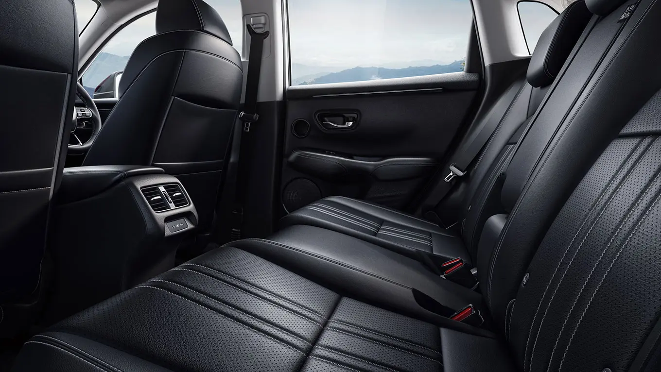 Comfortable Rear-Cabin Space