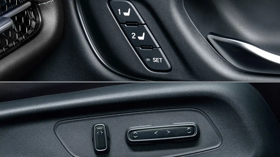 Powered Seats with Memory Functions