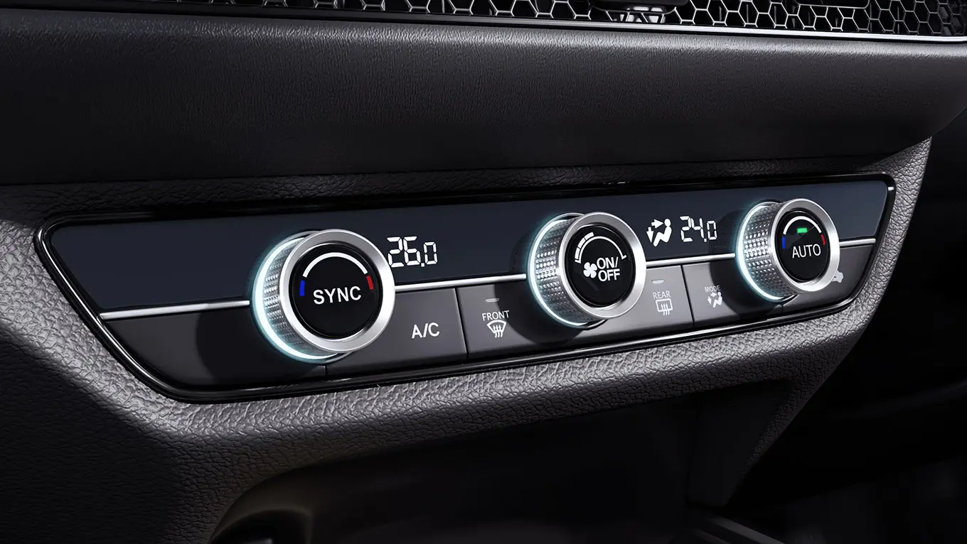 Fully Automatic Dual Zone Climate System